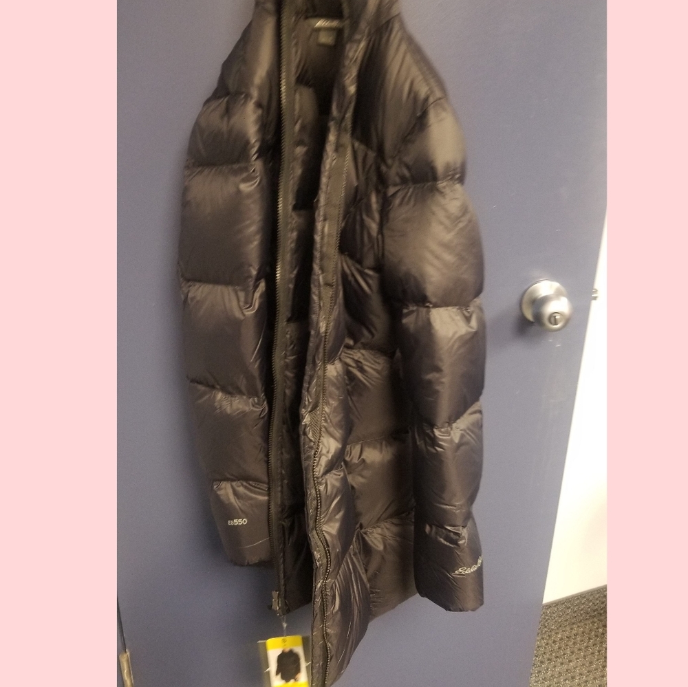 Eddie Bauer NWT Long Puffer Jacket